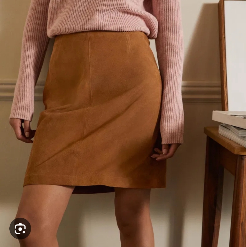 Suede Skirt